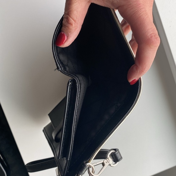 Michael Kors Wallet Wristlet Double Zipper Black with Phone Slot - Picture 9 of 9